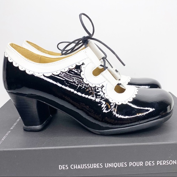 NIB John Fluevog melis heeled Mary Janes - Picture 5 of 9